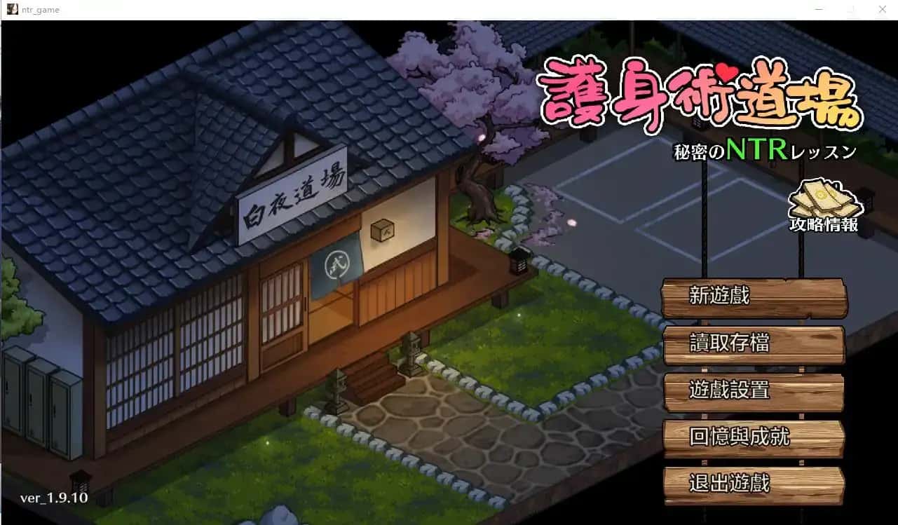 护身术道场背景