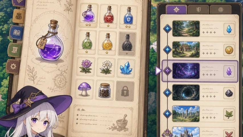 魔女秘药 实机画面 预览图 4