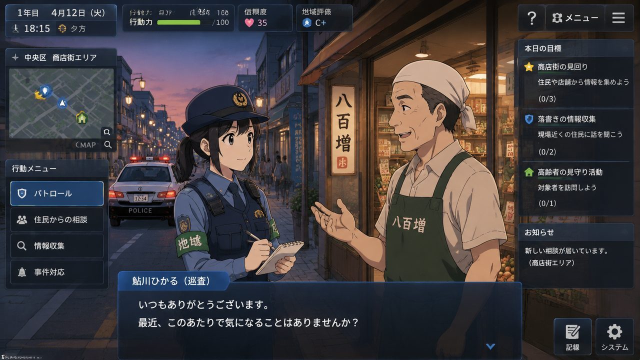 极道无赖EX 女警鮎川光 主线事件 画面 2