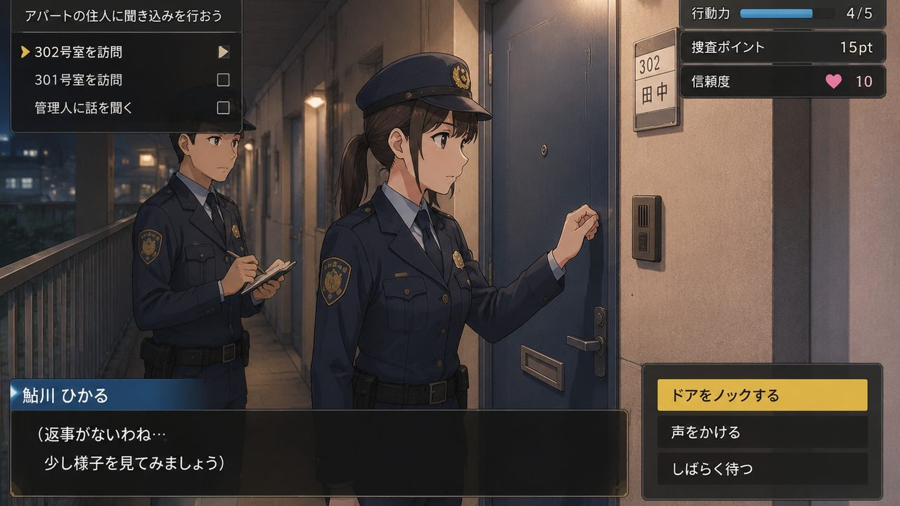 极道无赖EX 女警鮎川光 角色养成 实机截图
