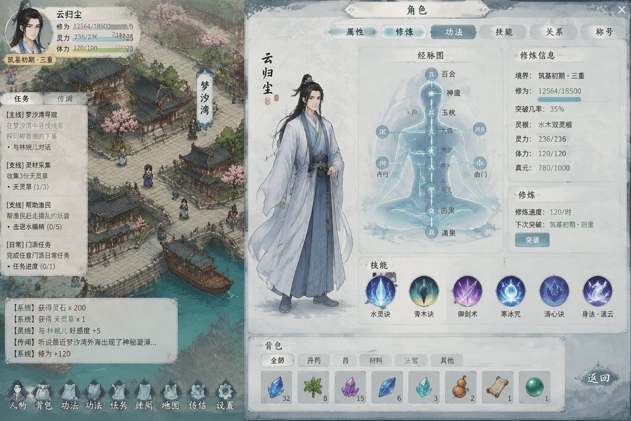 谪仙索欢录 实机画面 详情图 3