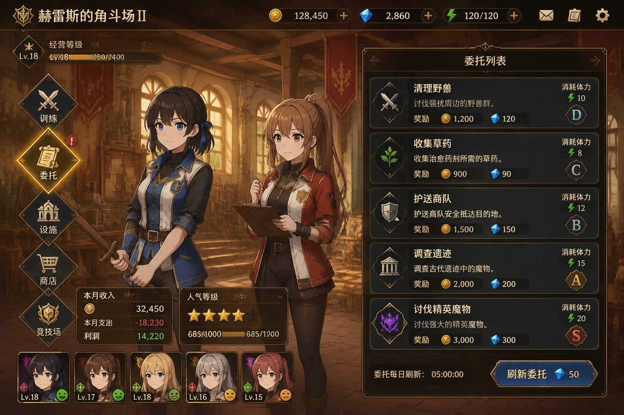 赫雷斯的角斗场Ⅱ 多结局路线 详情图 6